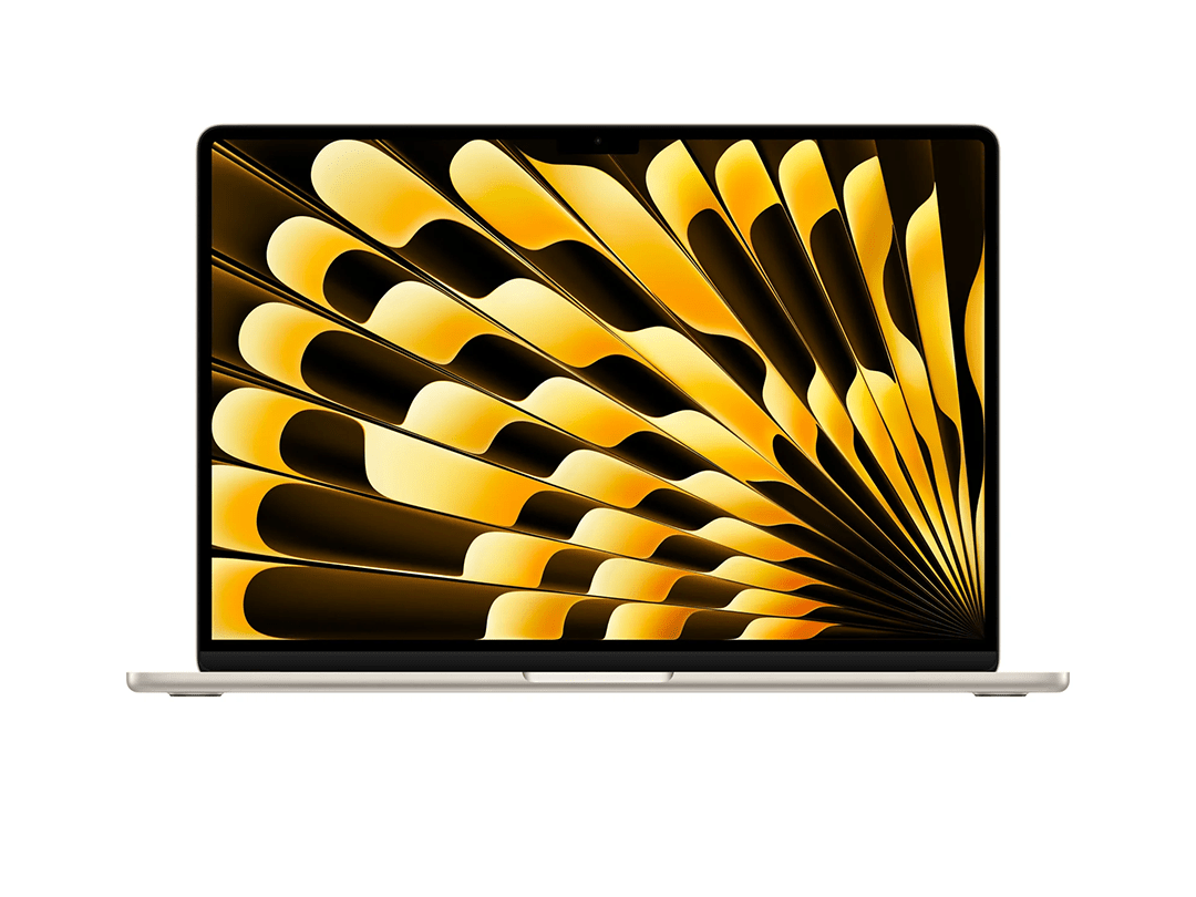 Apple MacBook Air 15-Inch M3 Chip, 8-Core CPU, 10-Core GPU, 8GB RAM, 256GB SSD – Starlight, Arabic Keyboard in Qatar Apple MacBook Air 15-Inch M3 Chip, 8-Core CPU, 10-Core GPU, 8GB RAM, 256GB SSD – Starlight, Arabic Keyboard in Qatar